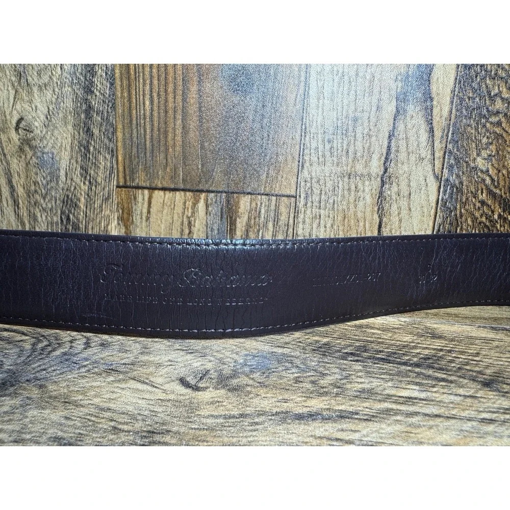 Tommy Bahama Brown Belt Sz S 30-32 Leather Lined Classic‎ Buckle